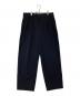 stein（シュタイン）の古着「GRADATION PLEATS WIDE TROUSERS グラデーション プリーツ ワイド トラウザーズ ST.439」｜ブラック