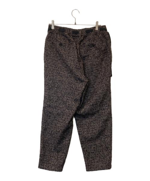 sayatomo（サヤトモ）SAYATOMO (サヤトモ) Karusan Tweed Slacks カルサン ツイード スラックス SYT-18AW-P02 ブラウン サイズ:2の古着・服飾アイテム