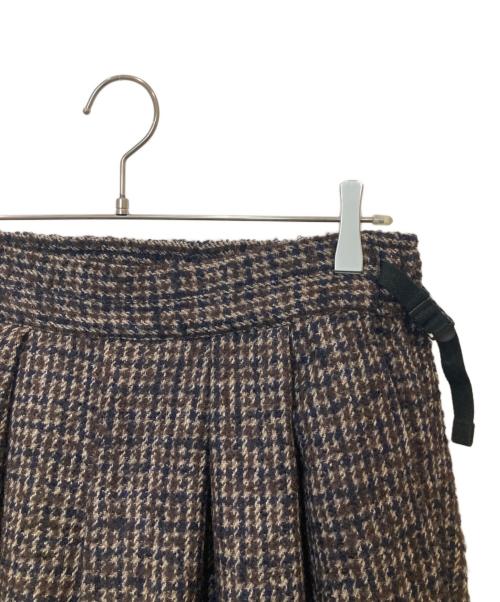sayatomo（サヤトモ）SAYATOMO (サヤトモ) Karusan Tweed Slacks カルサン ツイード スラックス SYT-18AW-P02 ブラウン サイズ:2の古着・服飾アイテム