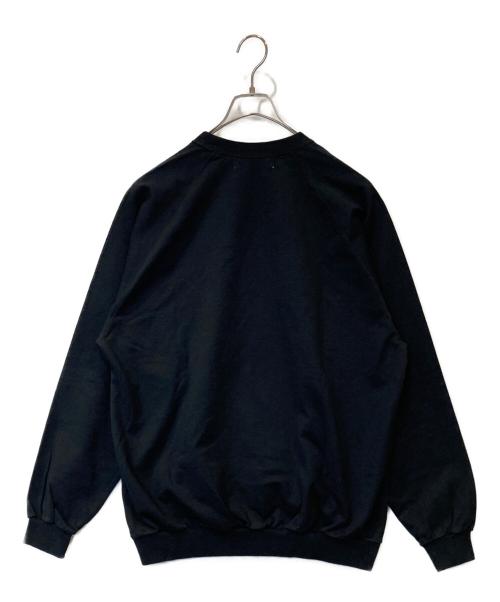 everyone（エブリワン）everyone (エブリワン) light weight cotton crew neck　ライトウェイト コットン クルーネック　EV24-CS526 ブラック サイズ:Lの古着・服飾アイテム