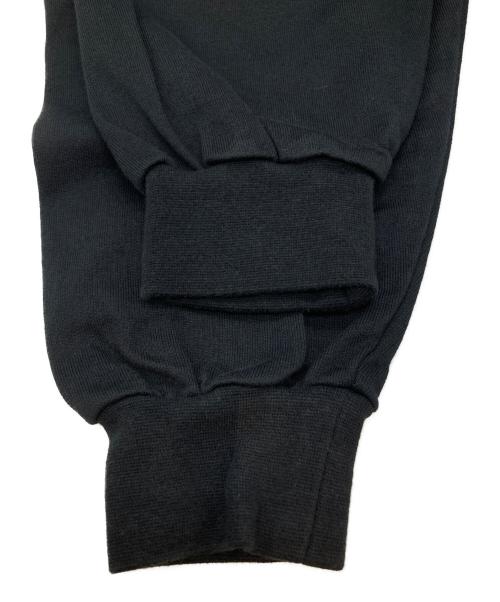 everyone（エブリワン）everyone (エブリワン) light weight cotton crew neck　ライトウェイト コットン クルーネック　EV24-CS526 ブラック サイズ:Lの古着・服飾アイテム