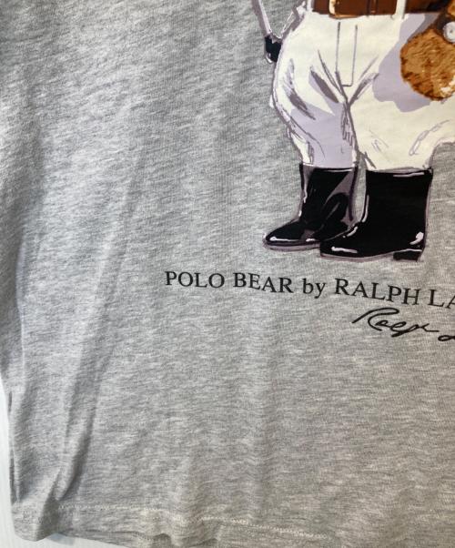 POLO RALPH LAUREN（ポロ・ラルフローレン）POLO RALPH LAUREN (ポロ・ラルフローレン) プリントTシャツ グレー サイズ:Mの古着・服飾アイテム