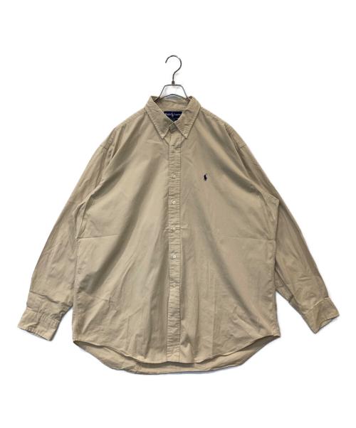 RALPH LAUREN（ラルフローレン）RALPH LAUREN (ラルフローレン) 長袖シャツ ベージュ サイズ:XLの古着・服飾アイテム