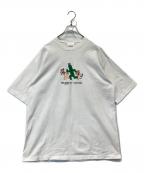 VAULTROOM×ファイナルファンタジーボルトルーム×ファイナルファンタジー）の古着「サボテンダーTEE」｜ホワイト