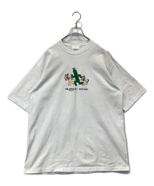 VAULTROOM（ボルトルーム）VAULTROOM (ボルトルーム) ファイナルファンタジー (ファイナルファンタジー) サボテンダーTEE ホワイト サイズ:XLの古着・服飾アイテム