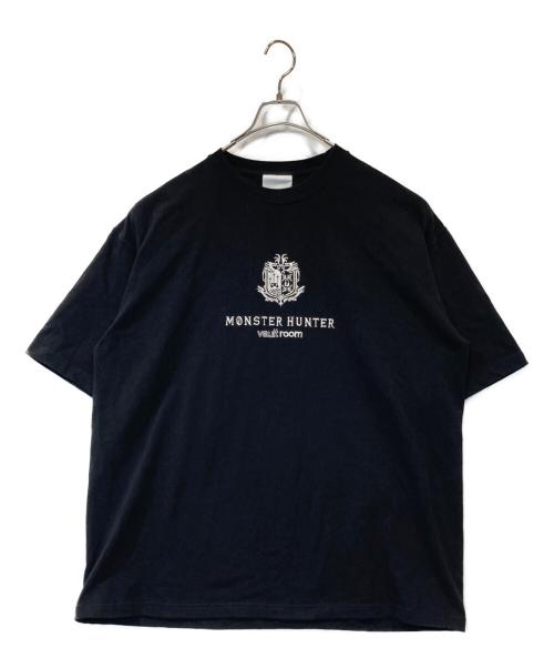 VAULTROOM（ボルトルーム）VAULTROOM (ボルトルーム) モンスターハンター (モンスターハンター) EMBLEM TEE ブラック サイズ:XLの古着・服飾アイテム
