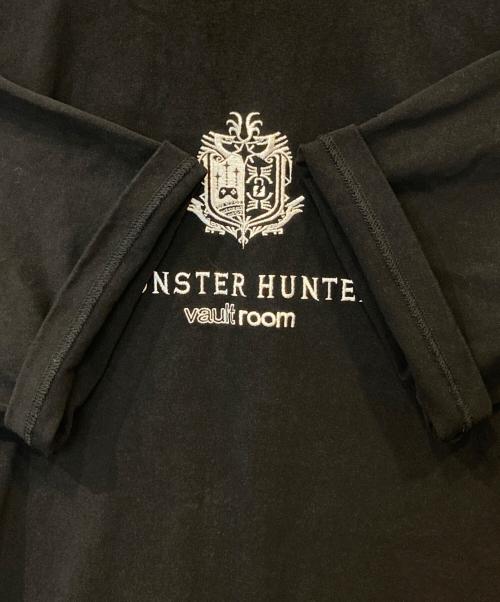 VAULTROOM（ボルトルーム）VAULTROOM (ボルトルーム) モンスターハンター (モンスターハンター) EMBLEM TEE ブラック サイズ:XLの古着・服飾アイテム