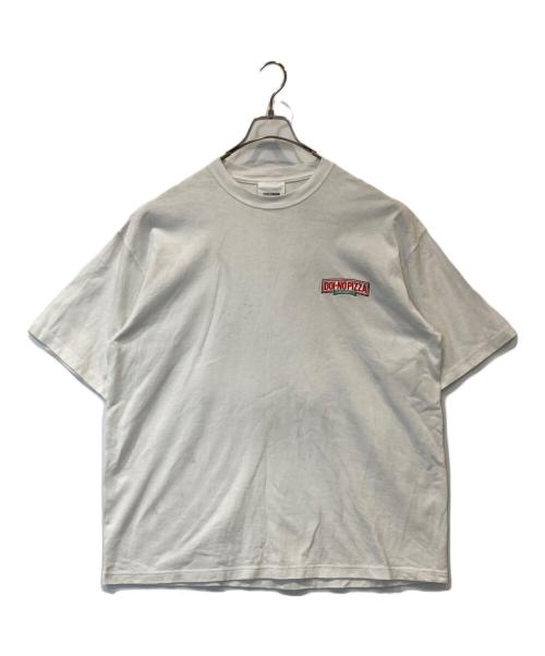 VAULTROOM（ボルトルーム）VAULTROOM (ボルトルーム) DOI-NO PIZZA TEE　 ホワイト サイズ:XLの古着・服飾アイテム