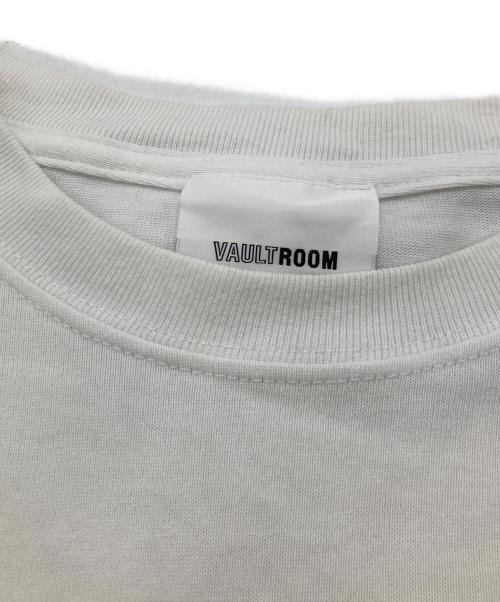 VAULTROOM（ボルトルーム）VAULTROOM (ボルトルーム) DOI-NO PIZZA TEE　 ホワイト サイズ:XLの古着・服飾アイテム