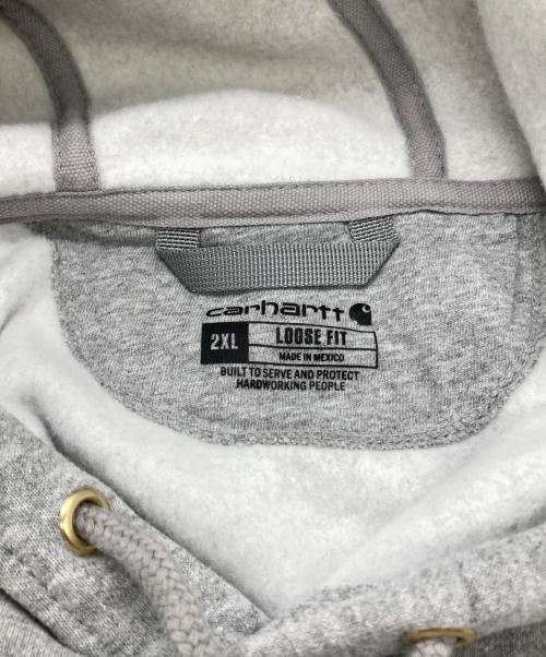CarHartt（カーハート）CarHartt (カーハート) プルオーバーパーカー　TS0121-M グレー サイズ:2XLの古着・服飾アイテム