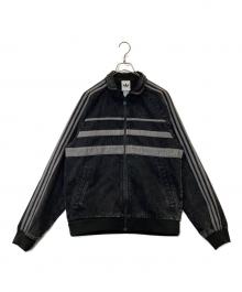 adidas（アディダス）の古着「アディカラー ファースト ブラックデニム トラックトップ JW5883」｜ブラック