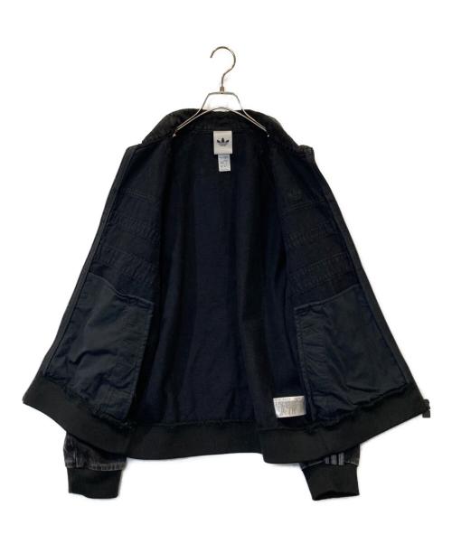 adidas（アディダス）adidas (アディダス) アディカラー ファースト ブラックデニム トラックトップ JW5883 ブラック サイズ:Mの古着・服飾アイテム