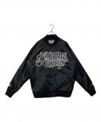 APHRODITEGANG HOLDINGSアフロディーテギャングホールディングス）の古着「Classic Logo Team Jacket クラシック ロゴ チーム ジャケット APHR-0348」｜ブラック