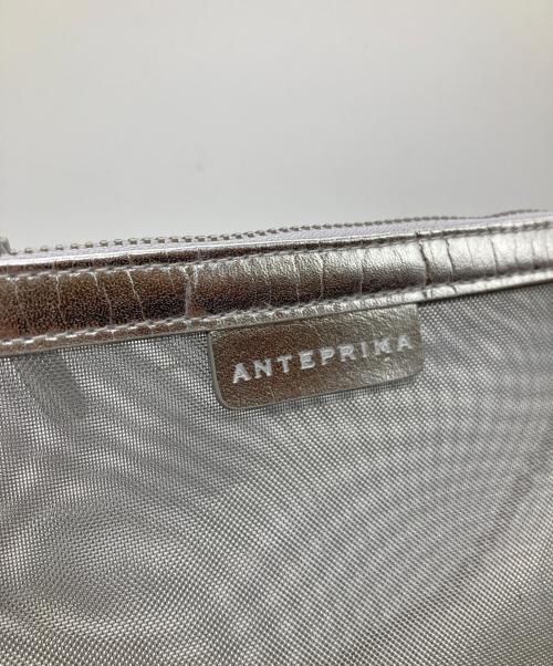 ANTEPRIMA（アンテプリマ）ANTEPRIMA (アンテプリマ) メッシュインナーバッグ シルバーの古着・服飾アイテム