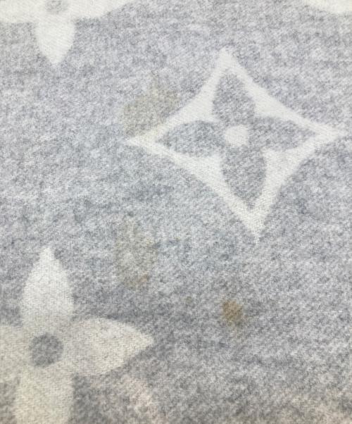 LOUIS VUITTON（ルイ ヴィトン）LOUIS VUITTON (ルイ ヴィトン) カシミヤマフラー M71126 グレーの古着・服飾アイテム
