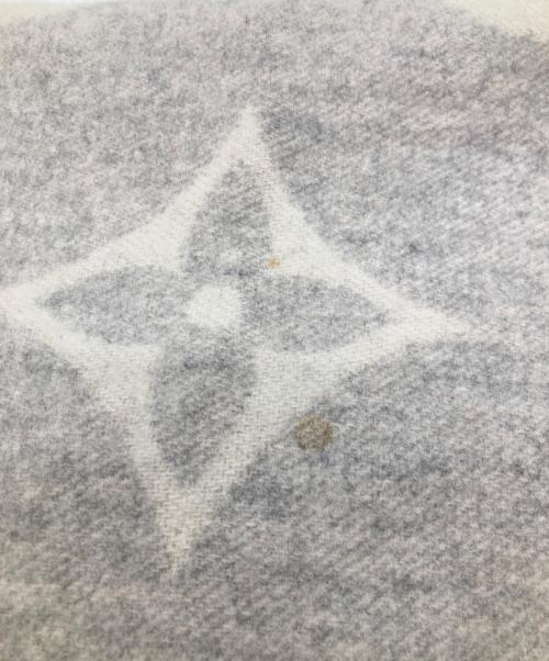LOUIS VUITTON（ルイ ヴィトン）LOUIS VUITTON (ルイ ヴィトン) カシミヤマフラー M71126 グレーの古着・服飾アイテム