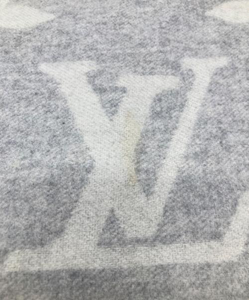 LOUIS VUITTON（ルイ ヴィトン）LOUIS VUITTON (ルイ ヴィトン) カシミヤマフラー M71126 グレーの古着・服飾アイテム