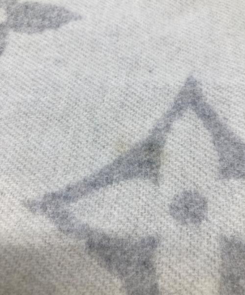 LOUIS VUITTON（ルイ ヴィトン）LOUIS VUITTON (ルイ ヴィトン) カシミヤマフラー M71126 グレーの古着・服飾アイテム