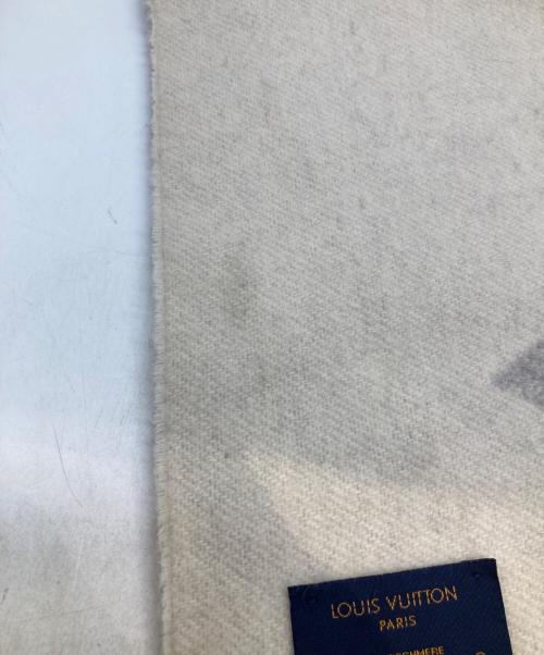 LOUIS VUITTON（ルイ ヴィトン）LOUIS VUITTON (ルイ ヴィトン) カシミヤマフラー M71126 グレーの古着・服飾アイテム
