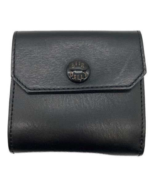 BEERBELLY（ビアベリー）BEERBELLY (ビアベリー) Hatchback wallet ブラックの古着・服飾アイテム