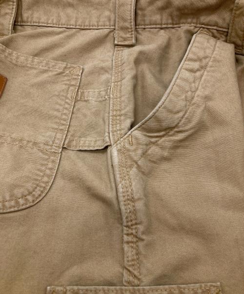 CarHartt（カーハート）CarHartt (カーハート) ペインターパンツ　B151 DKH ブラウン サイズ:46×32の古着・服飾アイテム