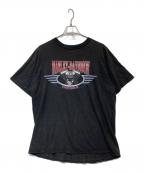 HARLEY-DAVIDSONハーレーダビッドソン）の古着「Tシャツ」｜ブラック