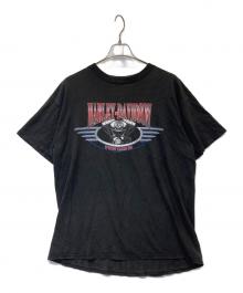HARLEY-DAVIDSON（ハーレーダビッドソン）の古着「Tシャツ」｜ブラック