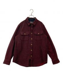 PENDLETON（ペンドルトン）の古着「CPOジャケット」｜ブラック×レッド