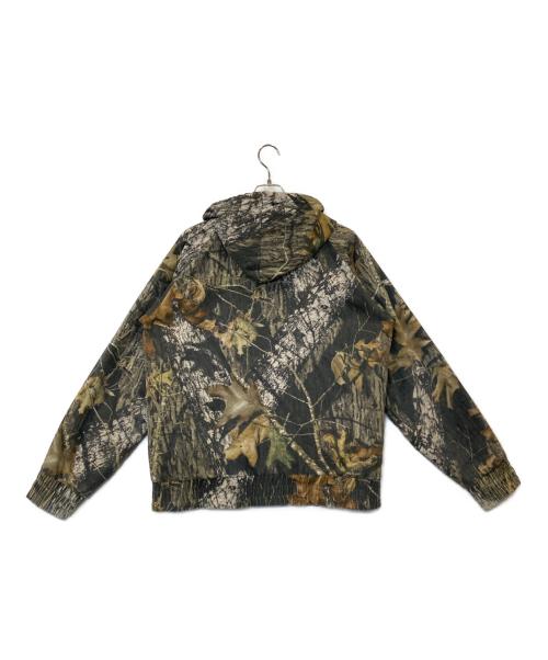 Swing ster（スウィングスター）Swing ster (スウィングスター) リアルツリーカモフーデットジャケット カーキ サイズ:Mの古着・服飾アイテム