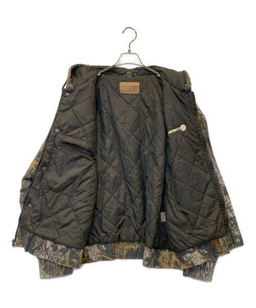 Swing ster（スウィングスター）Swing ster (スウィングスター) リアルツリーカモフーデットジャケット カーキ サイズ:Mの古着・服飾アイテム