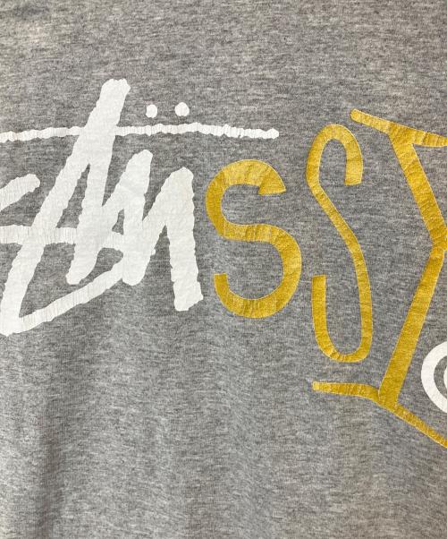 stussy（ステューシー）stussy (ステューシー) ロングカットソー グレー サイズ:Lの古着・服飾アイテム