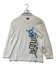 stussy（ステューシー）の古着「ロングカットソー」｜ホワイト