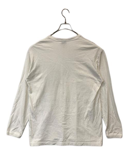 stussy（ステューシー）stussy (ステューシー) ロングカットソー ホワイト サイズ:Lの古着・服飾アイテム