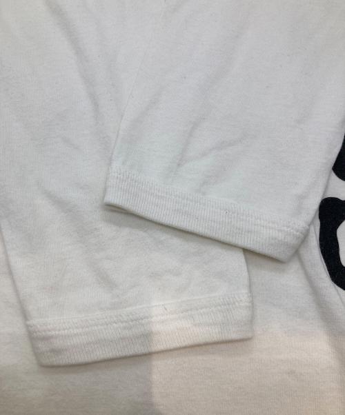 stussy（ステューシー）stussy (ステューシー) ロングカットソー ホワイト サイズ:Lの古着・服飾アイテム