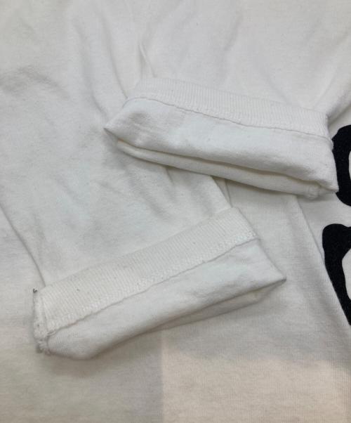 stussy（ステューシー）stussy (ステューシー) ロングカットソー ホワイト サイズ:Lの古着・服飾アイテム