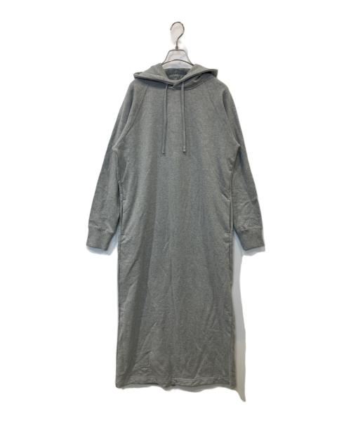 Spick and Span（スピック＆スパン）Spick and Span (スピック＆スパン) ヘビー裏毛ロングワンピース　23040200310030 グレー サイズ:FREE 未使用品の古着・服飾アイテム