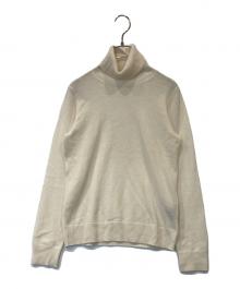 theory（セオリー）の古着「カシミヤタートルネックニット 01-8301728」｜ベージュ
