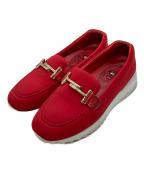 TOD'Sトッズ）の古着「ローファー」｜レッド