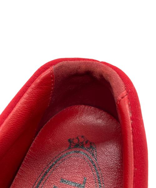 TOD'S（トッズ）TOD'S (トッズ) ローファー レッド サイズ:37の古着・服飾アイテム