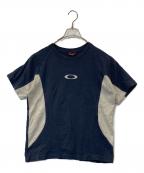 OAKLEYオークリー）の古着「ロゴTシャツ」｜ネイビー