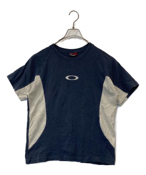 OAKLEY（オークリー）OAKLEY (オークリー) ロゴTシャツ ネイビー サイズ:Lの古着・服飾アイテム