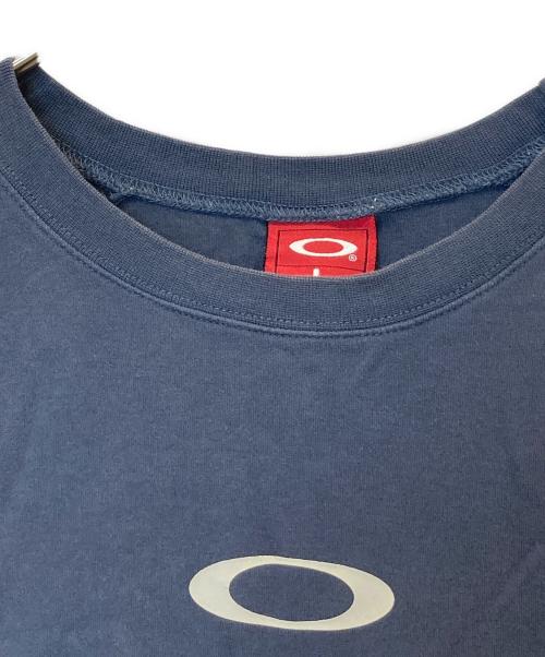 OAKLEY（オークリー）OAKLEY (オークリー) ロゴTシャツ ネイビー サイズ:Lの古着・服飾アイテム