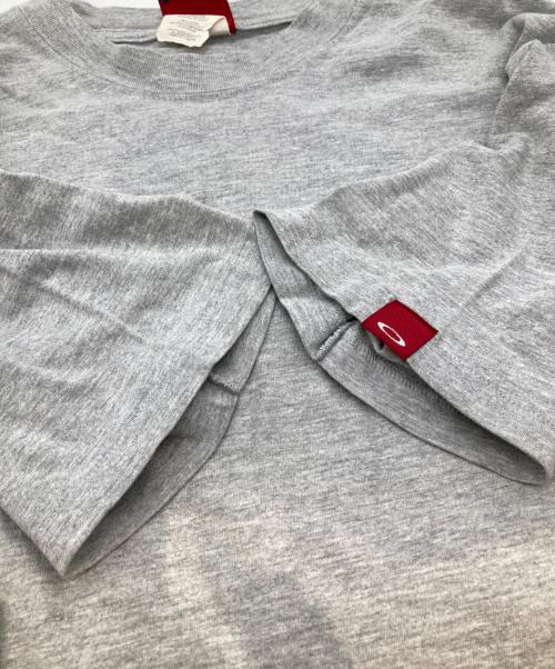 OAKLEY（オークリー）OAKLEY (オークリー) ロゴTシャツ グレー サイズ:Lの古着・服飾アイテム