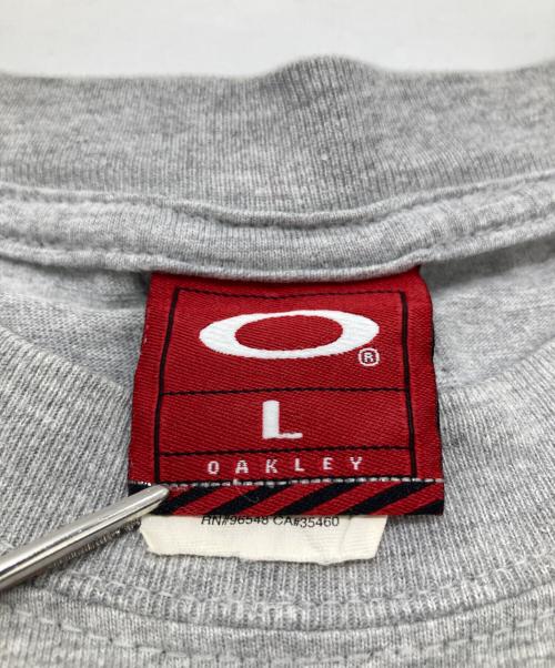 OAKLEY（オークリー）OAKLEY (オークリー) ロゴTシャツ グレー サイズ:Lの古着・服飾アイテム