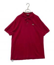 LACOSTE（ラコステ）の古着「ポロシャツ」｜ボルドー