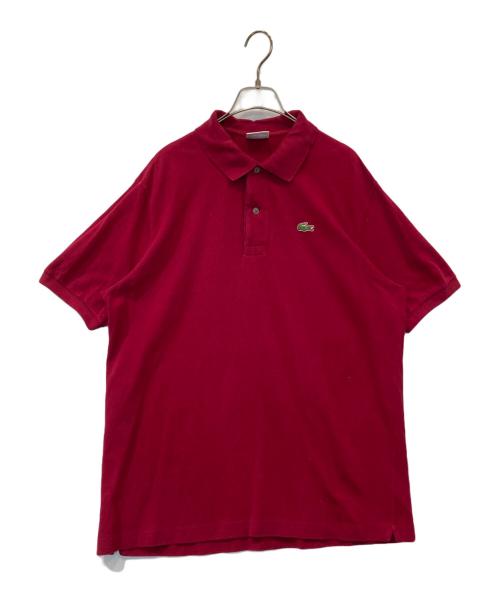 LACOSTE（ラコステ）LACOSTE (ラコステ) ポロシャツ ボルドー サイズ:6の古着・服飾アイテム