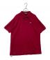 LACOSTE（ラコステ）の古着「ポロシャツ」｜ボルドー