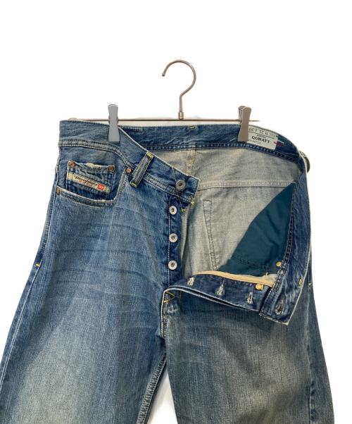 DIESEL（ディーゼル）DIESEL (ディーゼル) QURATTデニムパンツ インディゴ サイズ: 83.5cm (W33)の古着・服飾アイテム