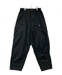 THE NORTHFACE PURPLELABEL（ザ・ノースフェイス パープルレーベル）の古着「Ripstop Wide Cropped Pants リップストップ ワイド クロップド パンツ NT5316N」｜ブラック