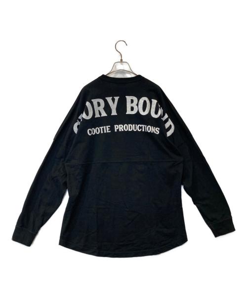 COOTIE PRODUCTIONS（クーティープロダクツ）COOTIE PRODUCTIONS (クーティープロダクツ) ロングカットソー ブラック サイズ:Mの古着・服飾アイテム